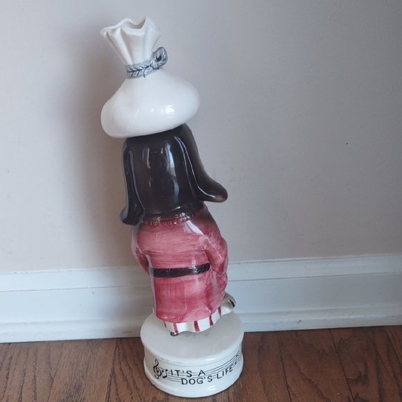 Vintage Musical Decanter " How Dry Am I " Sad Hound Dog Ice Pack - Picture 5 of 9